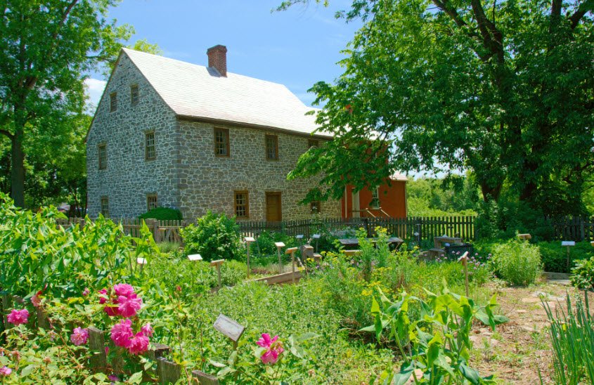 Schifferstadt Architectural Museum, Maryland, USA
